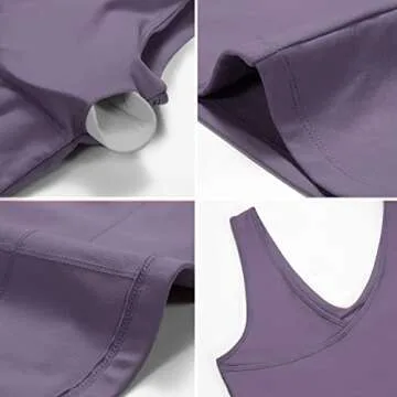 Stylish TASADA V-Neck Sports Bra for Women - Purple