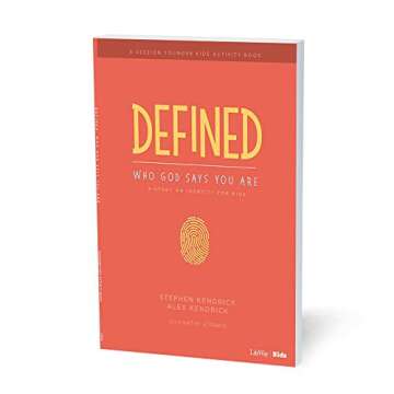 Defined: Who God Says You Are - Younger Kids Activity Book: A Study on Identity for Kids