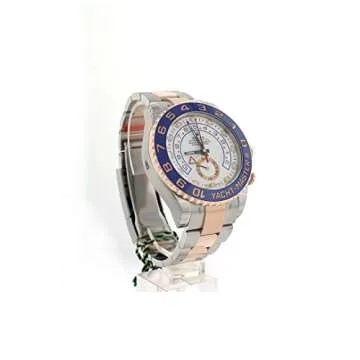 Rolex Yacht-Master Ii 44mm Rose Gold and Steel Watch 116681