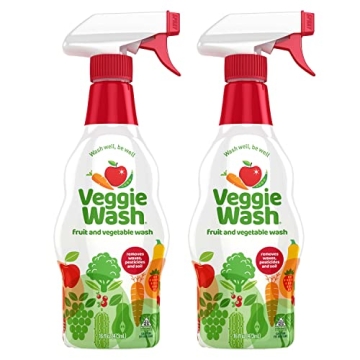 Veggie Wash Fruit Vegetable Cleaner Safe Effective Spray
