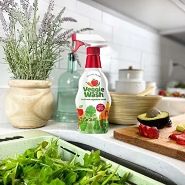 Veggie Wash Fruit Vegetable Cleaner Safe Effective Spray