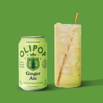 Olipop Prebiotic Soda – Delicious Ginger Ale Pack
