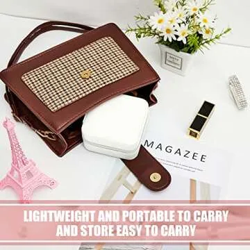 Taiyin Travel Jewelry Organizer for Bridesmaids Gift