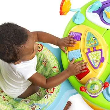 Bright Starts 3-in-1 Around We Go Activity Center & Table Ages 6 Months Plus