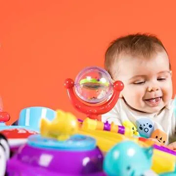 Bright Starts 3-in-1 Around We Go Activity Center & Table Ages 6 Months Plus