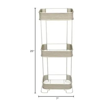 iDesign Metal Toilet Paper Holder - Stylish & Functional