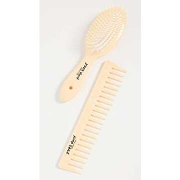 Yves Durif Women's Petite Brush & Comb: Anti-Static, Heat-Resistant Styling Tools