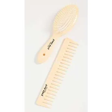 Yves Durif Women's Petite Brush & Comb: Anti-Static, Heat-Resistant Styling Tools