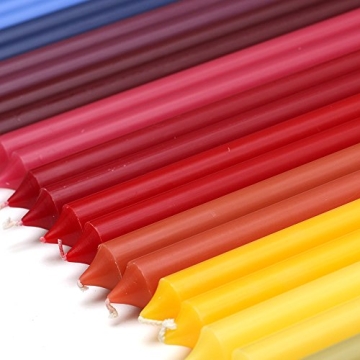 Elegant Caspari Gold Taper Candles - 10 Inch Set of 2