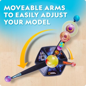 Glow-in-The-Dark Solar System Model Kit for Kids