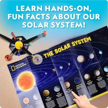 Glow-in-The-Dark Solar System Model Kit for Kids