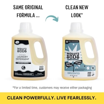 Molly's Suds Non-Toxic Laundry Detergent for Sensitive Skin