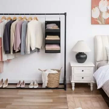 GRANNY SAYS Closet Organizer - Versatile 3-Shelf Solution