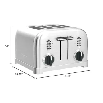 CPT-180FR Classic 4-Slice Toaster Refurbished Stainless Steel