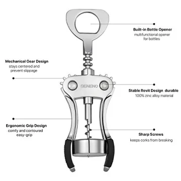 Top-Quality Wine Opener Set with Foil Cutter