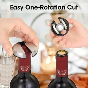 Top-Quality Wine Opener Set with Foil Cutter