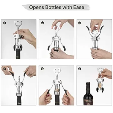 Top-Quality Wine Opener Set with Foil Cutter