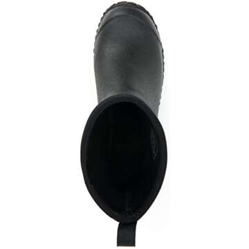 Muck Boot Muckster ll Mid-Height Women's Rubber Garden Boots, Black, 7 B US