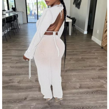 EDITCOZY Women 3 Piece Mesh Cover Up Set for Summer Style