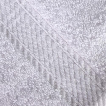 Superior Egyptian Cotton Pile Bath Sheet Set of 2, Ultra Soft Luxury Towels, Thick Plush Essentials, Absorbent Heavyweight, Guest Bath, Hotel, Spa, Home Bathroom, Shower Basics, White