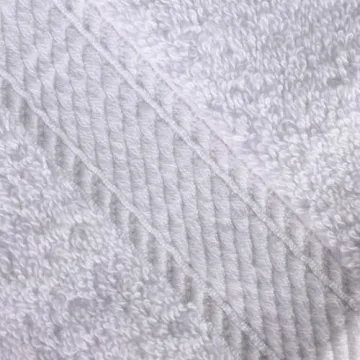 Superior Egyptian Cotton Pile Bath Sheet Set of 2, Ultra Soft Luxury Towels, Thick Plush Essentials, Absorbent Heavyweight, Guest Bath, Hotel, Spa, Home Bathroom, Shower Basics, White