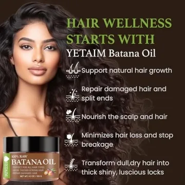 YETAIM Batana Oil for Hair Growth 100% Natural Hair Solution