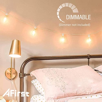 Outdoor String Lights 20FT with Edison Bulbs for Parties