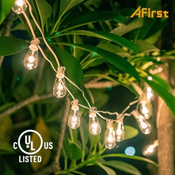Outdoor String Lights 20FT with Edison Bulbs for Parties
