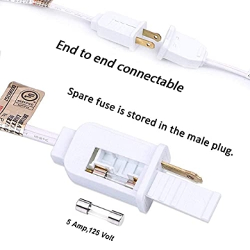 Outdoor String Lights 20FT with Edison Bulbs for Parties