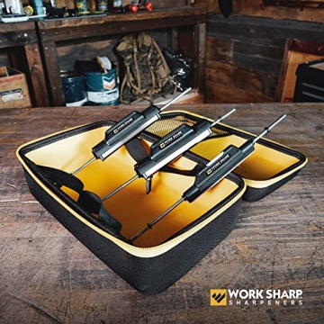 Knife Sharpener Upgrade Kit: 7 Abrasives & Case