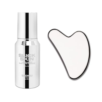 SACHEU Gua Sha Kit with Squalane Oil for Radiant Skin