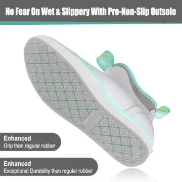 Kalkal Women's Waterproof Deck Boots for Outdoor Use