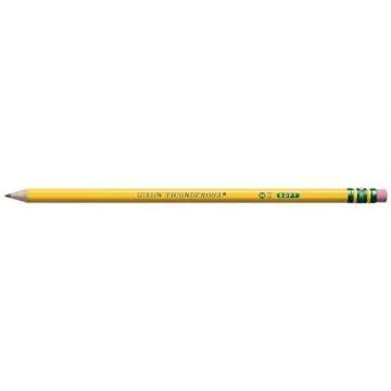 Ticonderoga Wood-Cased Pencils, Pre-Sharpened, 2 HB Soft, Yellow, 12 Count