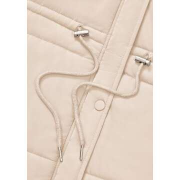 BTFBM Women's Casual Padded Vest for Chic Winter Style