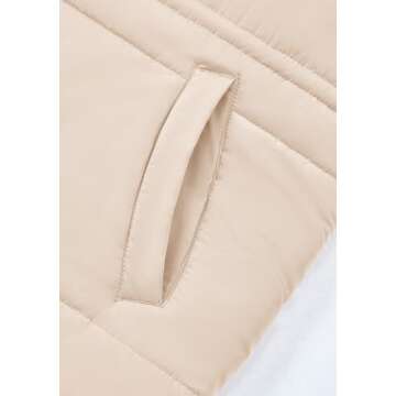 BTFBM Women's Casual Padded Vest for Chic Winter Style