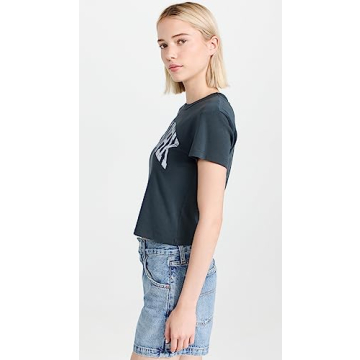 DAYDREAMER Women's Vintage Black New York Tee - Stylish Comfort