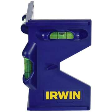 Magnetic Post Level for Hands-Free Installation