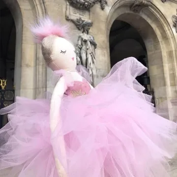 Mon Ami Swan Princess Ballerina Doll - 22" Plush Gift