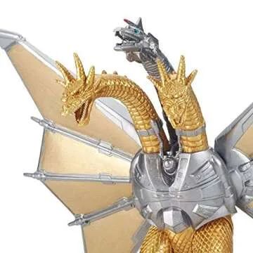 Bandai Godzilla Movie Monster Series Mecha King Ghidorah Figure - 17cm