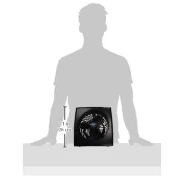 Vornado 573 Fan: Compact, 3 Speeds, Powerful Air Circulation