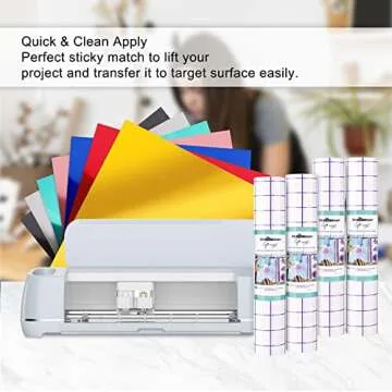 TECKWRAP Vinyl Transfer Paper Tape for Perfect Crafting