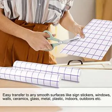 TECKWRAP Vinyl Transfer Paper Tape for Perfect Crafting