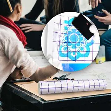 TECKWRAP Vinyl Transfer Paper Tape for Perfect Crafting