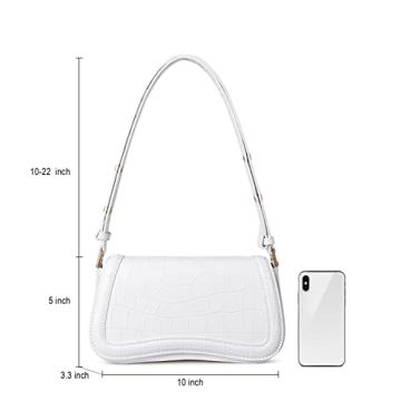 Chic CLUCI Small Vegan Leather Crossbody Handbag