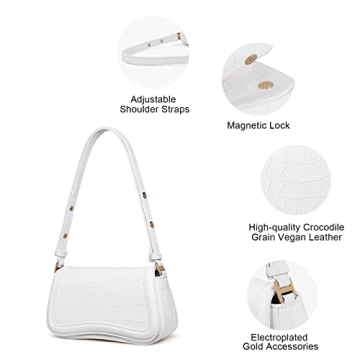 Chic CLUCI Small Vegan Leather Crossbody Handbag