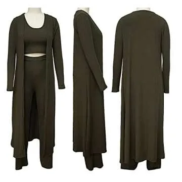 LKOUS Spring Women’s 3 Piece Outfit - Stylish & Comfortable