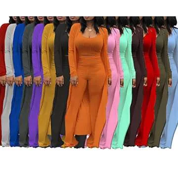 LKOUS Spring Women’s 3 Piece Outfit - Stylish & Comfortable