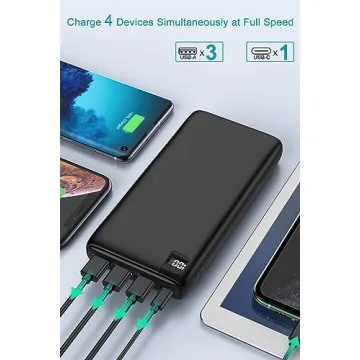 IXNINE 26800mAh Power Bank - Compact Fast Charger