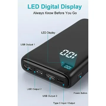 IXNINE 26800mAh Power Bank - Compact Fast Charger