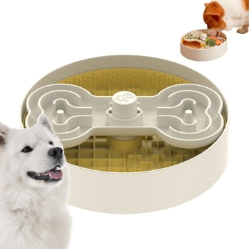 Puzzle Feeder Dog Bowl for Large Breeds